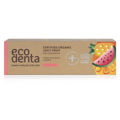 Ecodenta dečija pasta za zube bez fluora COSMOS ORGANIC Slike
