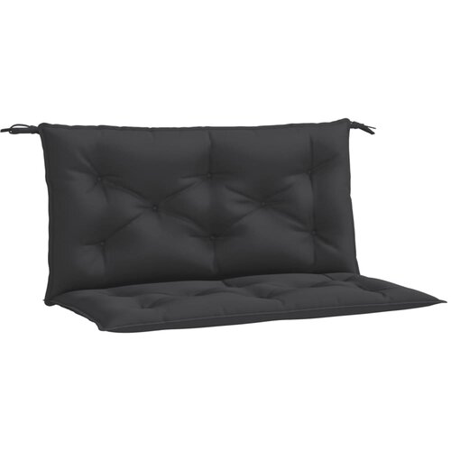  Jastuci za vrtnu klupu 2 kom crno 100x50x7 cm tkanine Oxford Slike