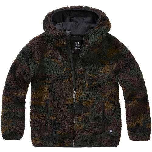 Brandit Children's Teddyfleecejacket Hood woodland Cijene