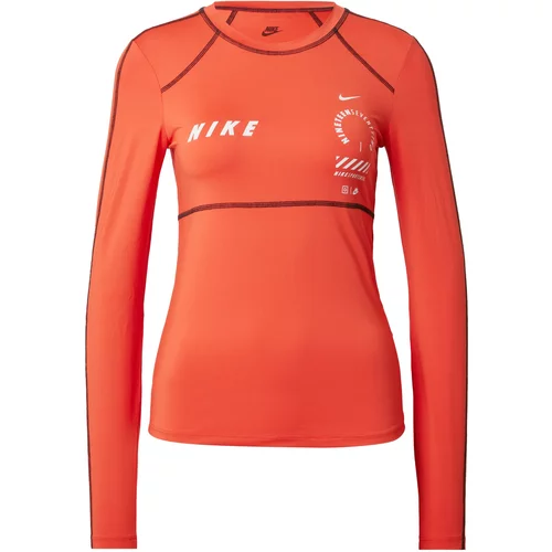 Nike Sportswear Majica 'ONE' rdeča / črna / bela