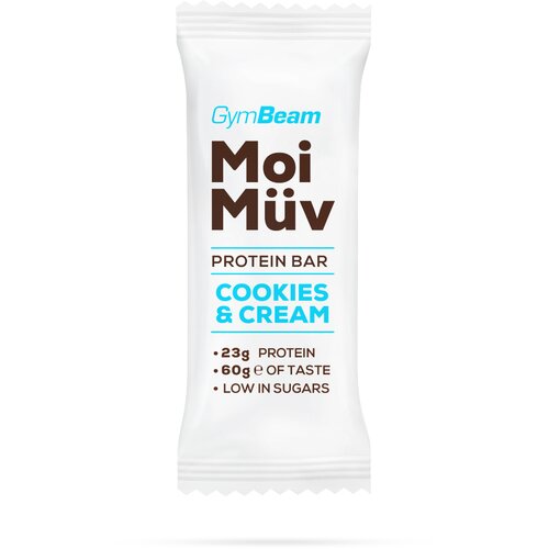 GymBeam Proteinska čokoladica MoiMüv 24 x 60 g  keks i  krem Cene