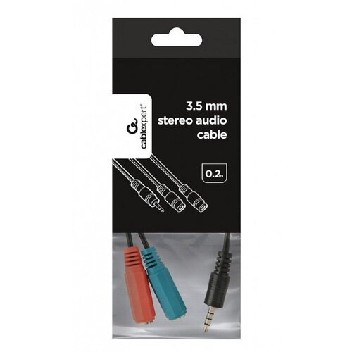 Gembird Audio kabel adapter 2 x 3.5mm Slike