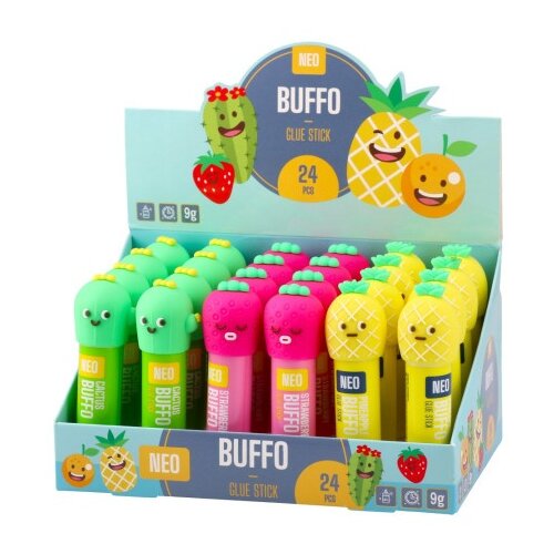 Sazio Buffo, lepak u stiku, 8g, Fruits ( 113004 ) Slike