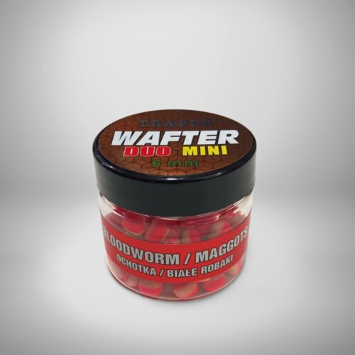 TRAPER MF Wafter Duo-Mini Mamac, 6mm, Larva/Beli crv, 15g Cene
