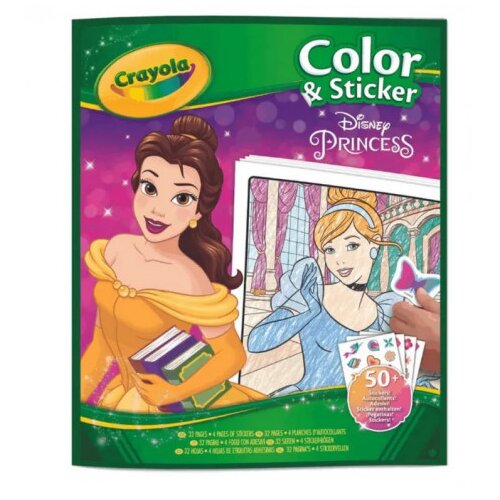 Crayola Disneyjeve princese: Barvanka s nalepkami Cene