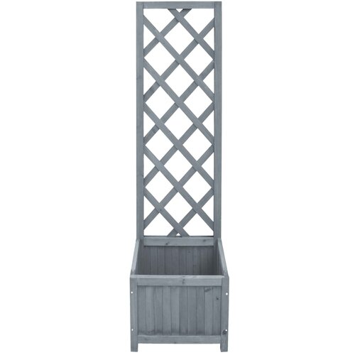 Maison Chic Cvetlično korito - Cvetlični Lonec z mrežo 40x30x135 cm trden les jelke, (21790155) Cene
