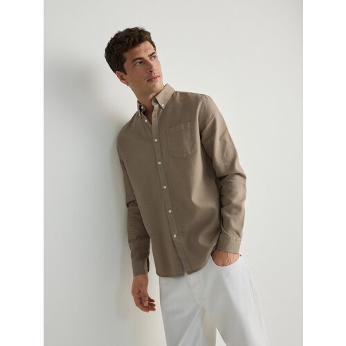 Reserved Men`s shirt - rjava Slike