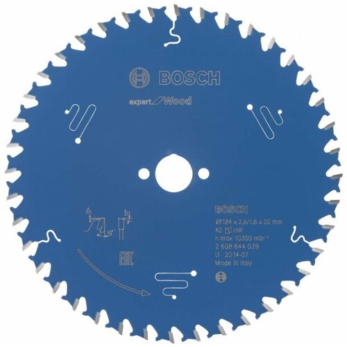 Bosch list kružne testere expert for wood 184 x 20 x 2,6 mm, 40 - 2608644039 Cene