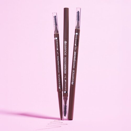 Essence Micro Precise vodootporna olovka za obrve sa četkicom nijansa 0.05 g Slike