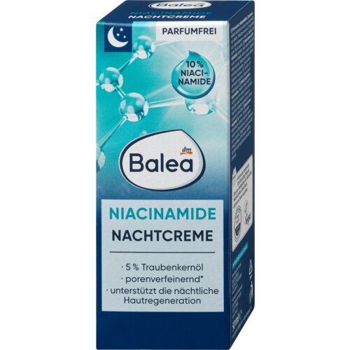 Balea noćna krema za lice sa niacinamidom 50 ml Slike