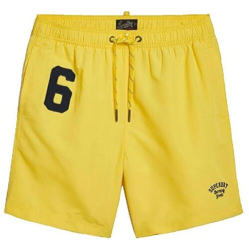 Superdry Kratke hlače & Bermuda Short de bain Vintage 17'' Jaune Rumena Cene