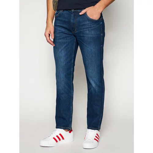 Wrangler Jeans hlače Greensboro W15QCJ027 Mornarsko modra Regular Fit