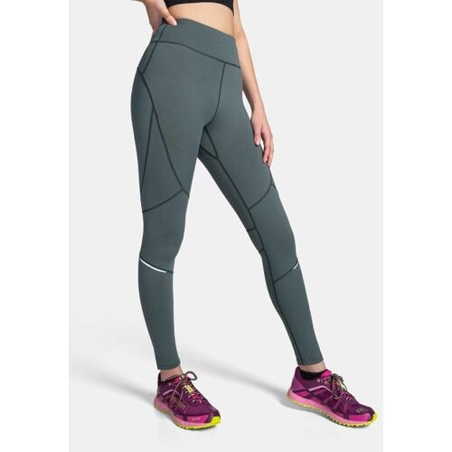 Kilpi Women's fitness leggings LAMIRAE-W Dark green Cene