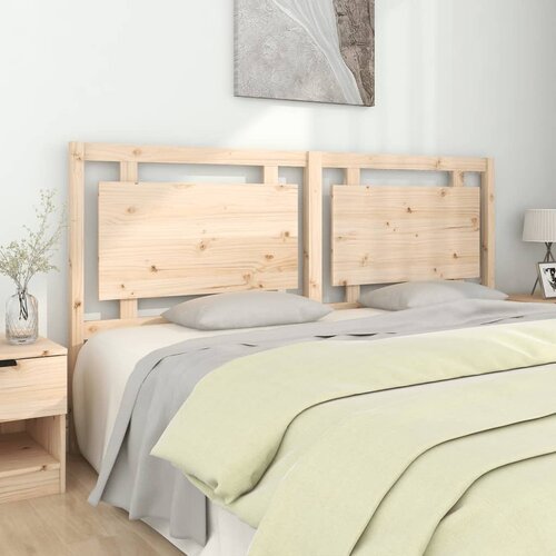  Uzglavlje za krevet 185,5 x 4 x 100 cm od masivne borovine Cijene