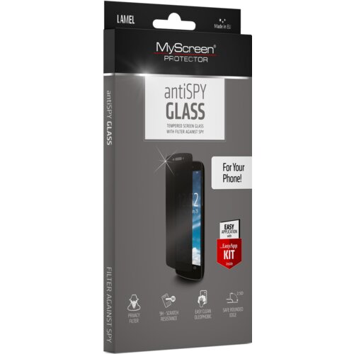 MYSCREEN My Screen protector AntiSpy / Privacy ZA&amp;Scaron;ČITNO KALJENO STEKLO iPhone 12 / iPhone 12 Pro - Edge Full Glue, (21114799) Slike