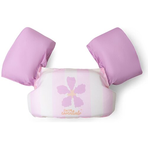 Swim Essentials plavalni jopič z rokavčki Pink Flower Market 2-6 let Cene