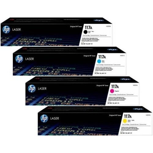  HP 117A (W2070A-3) - komplet 4 tonerjev original MEGA CENA + BREZPLAČNA DOSTAVA! Cene
