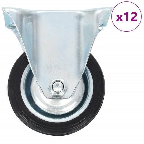 Fiksni kotačići 12 kom 75 mm Cene