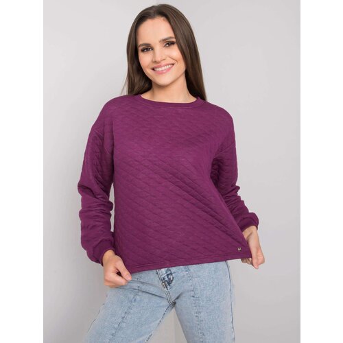 BASIC Feel Good Sweatshirt-RV-BL-7446.99-dark purple Slike