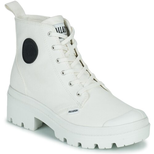 Palladium Visoke superge PALLABASE TWILL Bela Cene