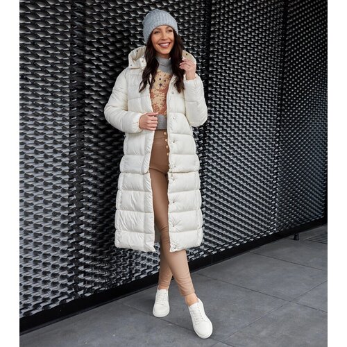Gemre Cream coat with detachable bottom Eduardo Slike
