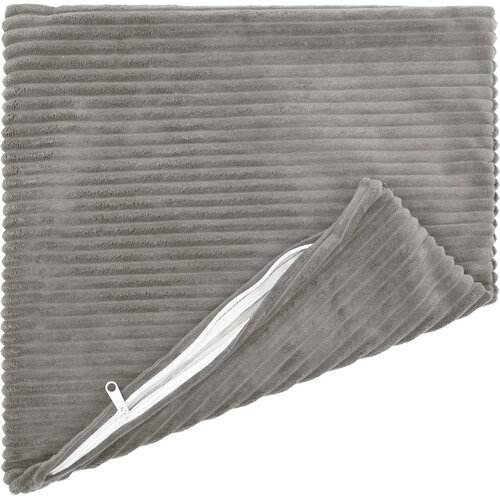  Presvlaka za jastuk 6 pcs HEERLEN Svjetlosiva 30 x 30 cm Kord Slike