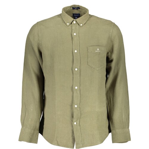 Gant LONG SLEEVE SHIRT MEN GREEN Slike