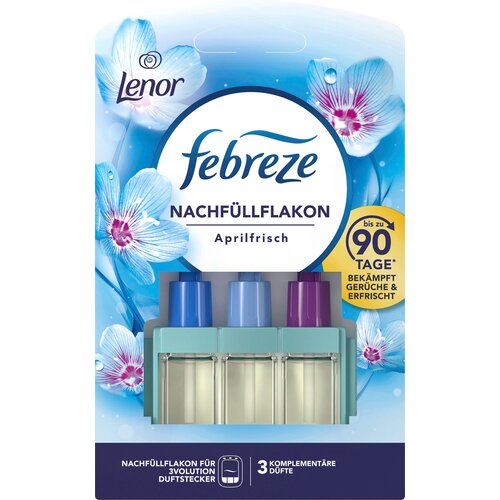Febreze 3Volution di&amp;scaron;avni vtič &amp;ndash; nadomestna steklenička &amp;quot;Lenor&amp;quot; - aprilska sveže Slike