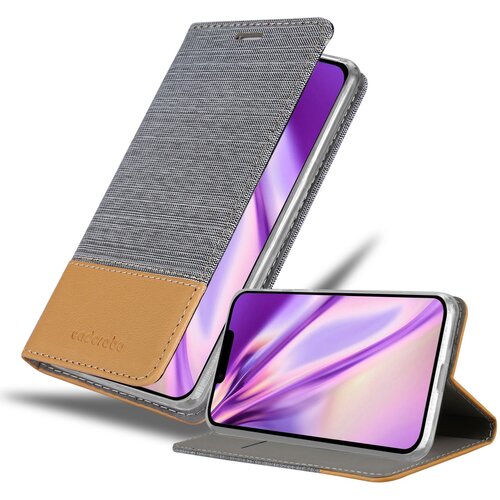 Cadorabo Ohi&amp;scaron;je, združljiv z Apple v svetlo sivo rjavi barvi - za&amp;scaron;čitni pokrov z magnetnim zapiranjem, stoječo funkcijo in režo za kartico, (20602637) Slike