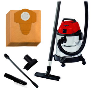 Einhell TH-VC 1820 S usisivač + vreća 20L + 5-delni set + 3-delni set nastavaka Slike