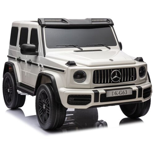  Licencirani auto na akumulator Mercedes G63 XXL 4x4 - dvosjed - bijeli Cijene