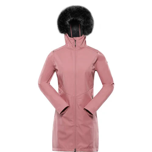 Alpine pro Women's softshell coat IBORA DUSTY ROSE