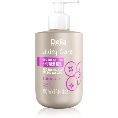 Delia Cosmetics Juicy Care Blueberry regeneracijski gel za prhanje 300 ml Cene