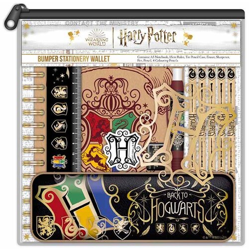 Blue Sky Školski pribor Harry Potter - Bumper Stationery Set - Colorful Crest Cene
