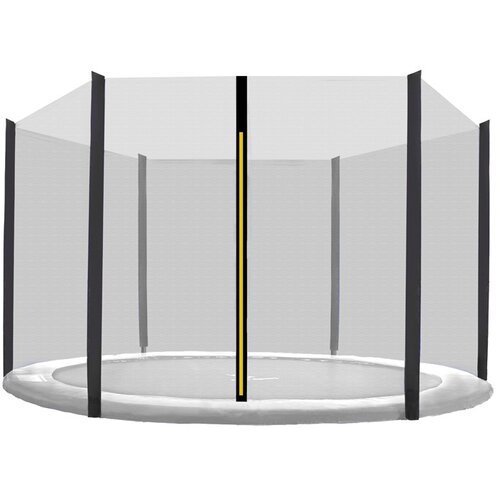 Aga Za&amp;scaron;titna mreža za trampolin ukupnog promjera 460 cm na 6 &amp;scaron;ipki AGA MR1515OUT-6Black - crna Slike