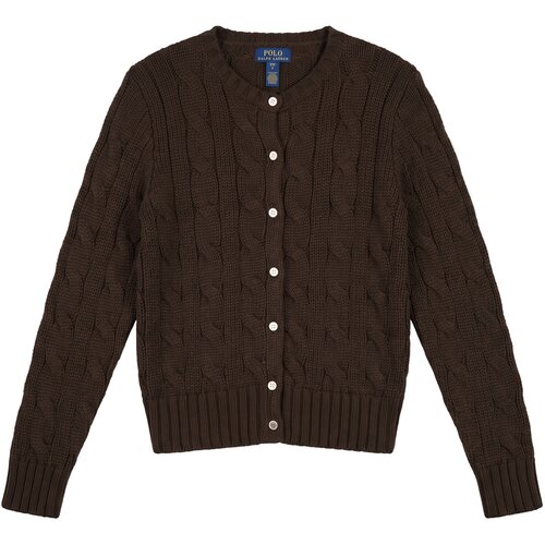 Polo Ralph Lauren SWEATER-CARDIGAN Smeđa Cene