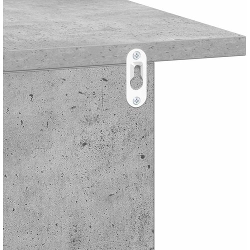  Noćni ormarić 2 pcs Betonski sivi 40 x 30 x 25 cm Slike