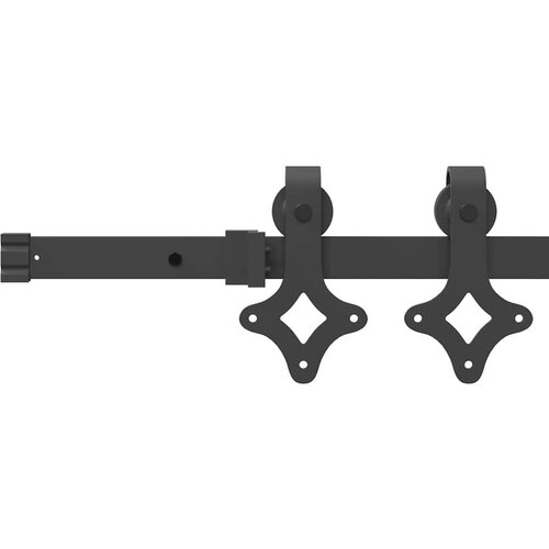 vidaXL klizna vrata s hardware-om bijela 93x202 cm čvrsta drvena borovina Cene