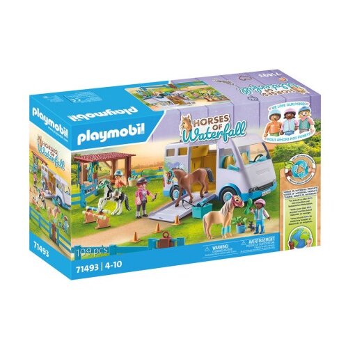 Playmobil Horses of Waterfall Mobilna škola jahanja ( 1040634 ) Cene