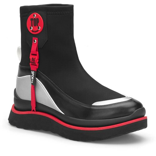 DARK SEER Black Red Women's Boots Cene