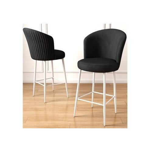 Hanah home set barskih stolica Alte, 4 dijela, antracit-bijela Cijene