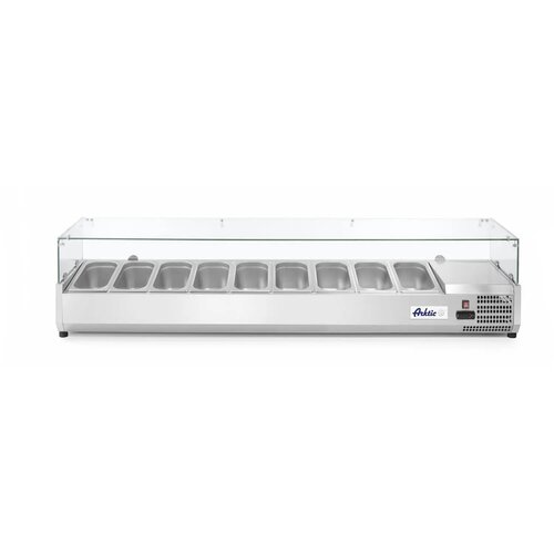  Namizna Hladilna Vitrina, 9xGN 1/3, Arktic, 230V/180W, 2005x420x456mm Cene