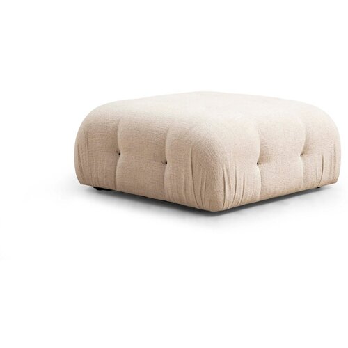 Atelier Del Sofa Kremno bel tabure iz tkanine bouclé Bubble – Cene