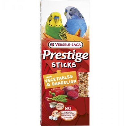 Versele-laga poslastica za manje ptice Prestige sticks Vegetable&Dandelion 60g Cene