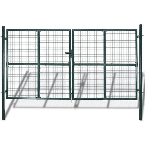 vidaXL Mrežasta vrtna vrata za ograjo 289 x 175 cm / 306 x 225 cm Cene