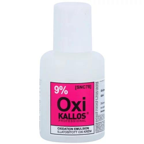 Kallos Oxi kremasti peroksid 9% za profesionalno uporabo 60 ml