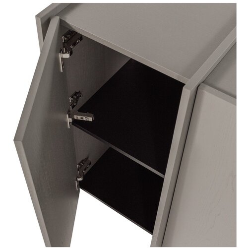 WOOOD Siva komoda u dekoru jasena 200x85x44 cm Brock &amp;ndash; Slike