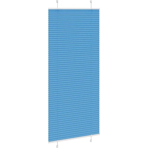  Plisirana zavjesa Plava 90x200 cm &amp;Scaron;irina tkanine 89,4 cm Poliester Slike