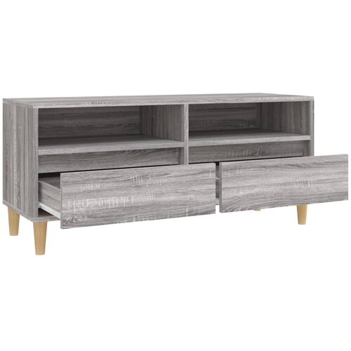  ormarić sivi Sonoma 100x34,5x44,5cm konstruirano drvo Slike