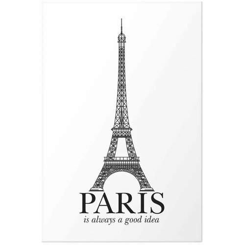  Plakat - Paris Is Always a Good Idea 29.7x42 Bez okvira Slike